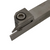MGEHR 1616-2 standard holder for turning inserts MGMN 200 for parting/grooving